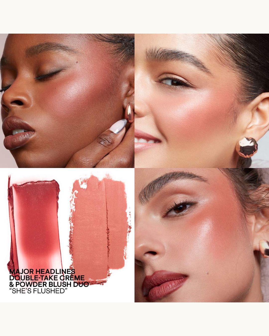 Patrick Ta Major Headlines Double-Take Crème & Powder Blush Duo
