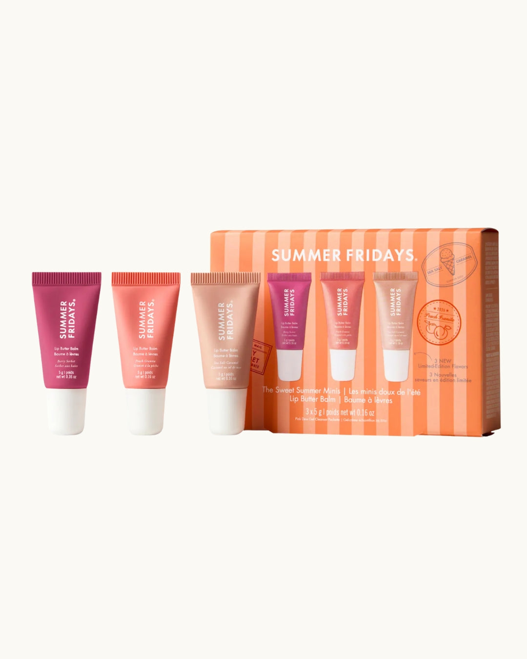 Summer Fridays – The Sweet Summer Minis Lip Butter Balm Set
