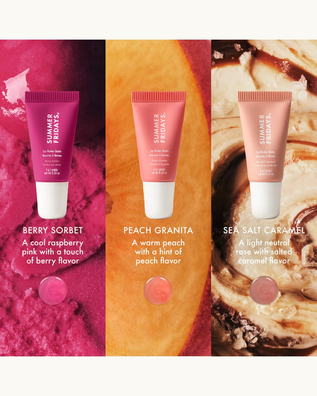 Summer Fridays – The Sweet Summer Minis Lip Butter Balm Set