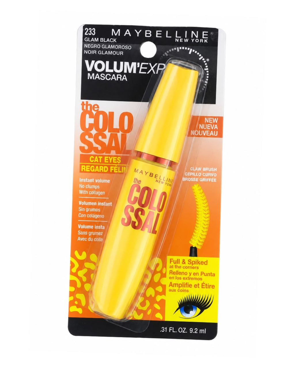 Mascara Lavabable Maybelline Regard Feline