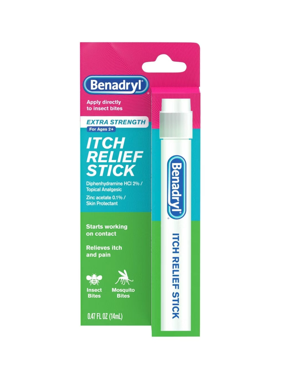 Benadryl - Itch Relief Stick- on the go