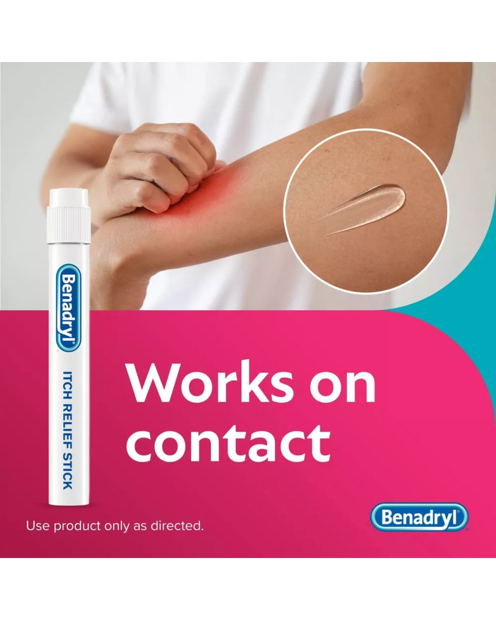 Benadryl - Itch Relief Stick- on the go
