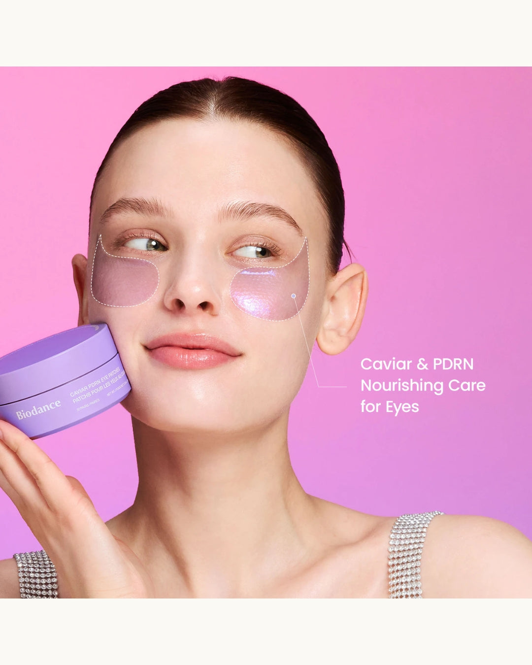 Biodance PDRN Caviar Eye Patches – Parches Caviar para el Contorno de Ojos