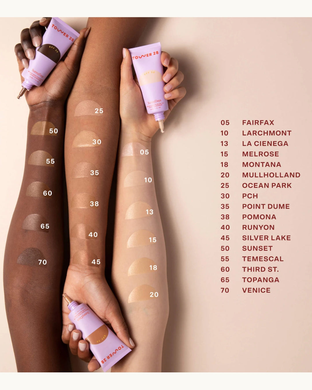 Tower 28 SunnyDays Tinta Sunscreen SPF 30